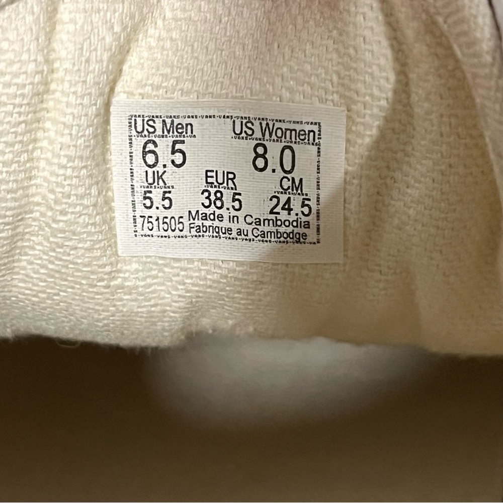 Vans Creme Suede Old Skool Sneakers - Picture 13 of 13